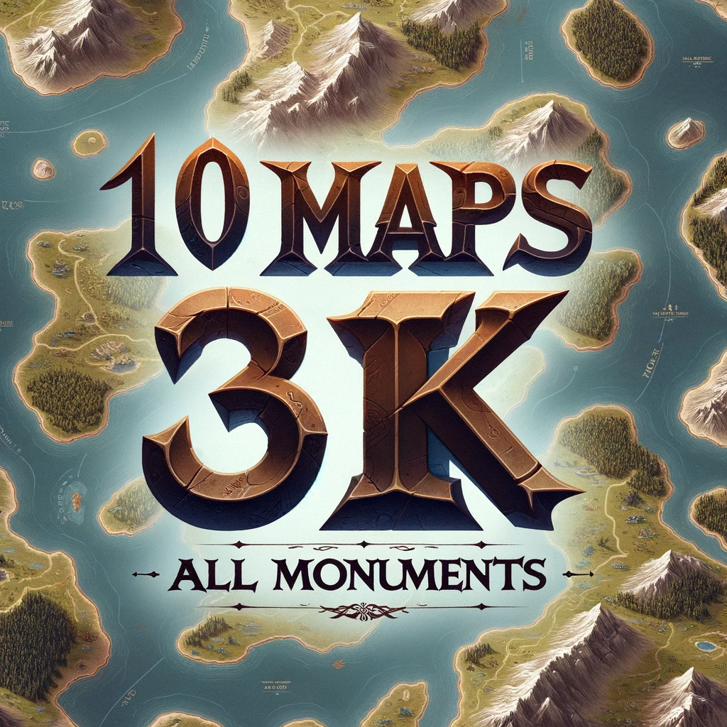 10 Procedural 3k Maps