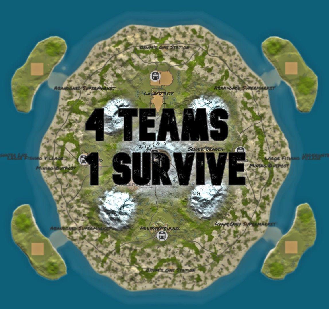 4 TEAMS 1 SURVIVE