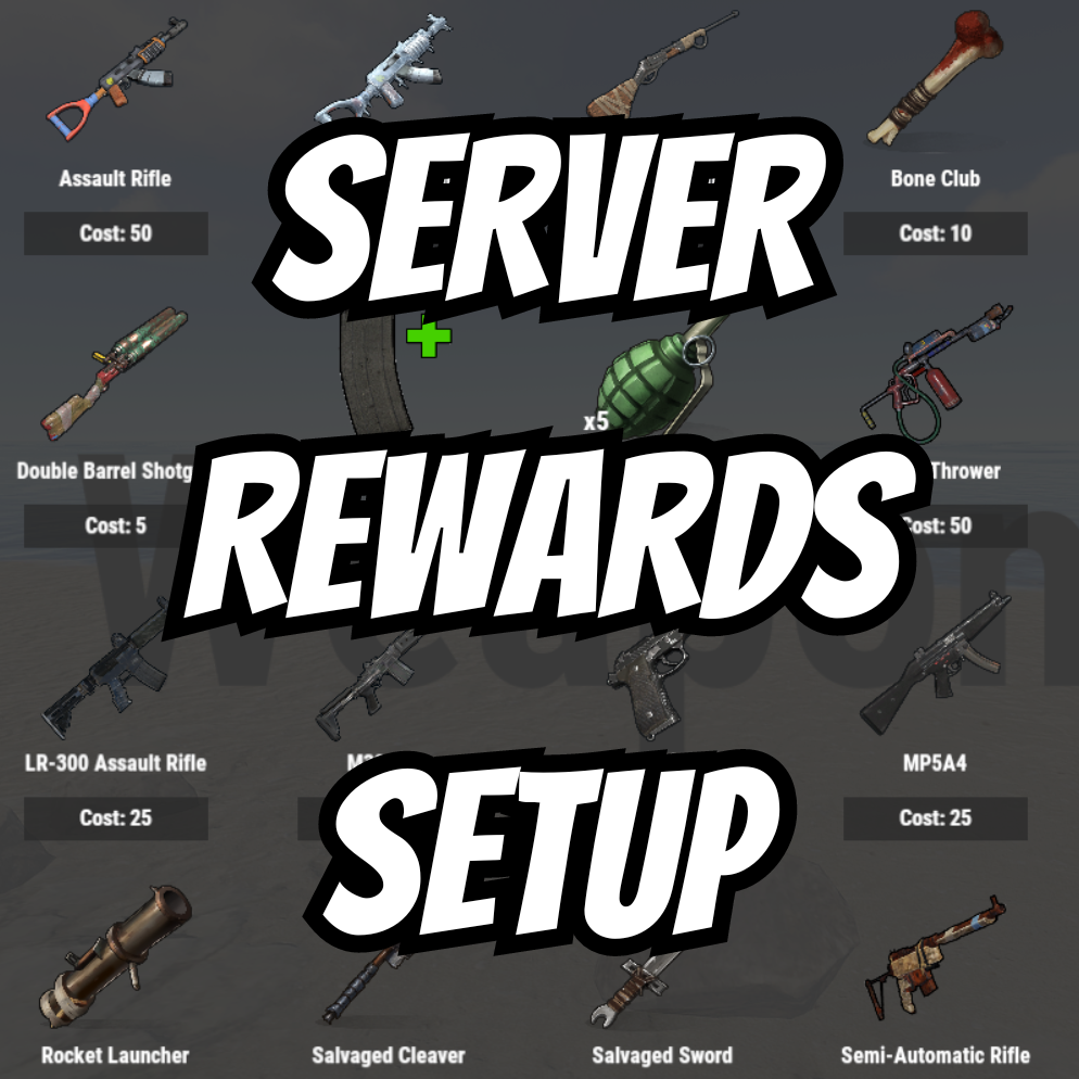 SERVER REWARDS / SHOP SETUP