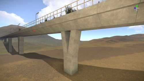 More information about "Concrete rail bridge"
