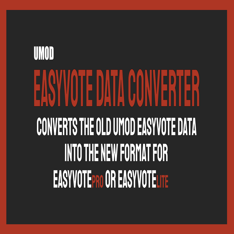 EasyVoteDataConverter