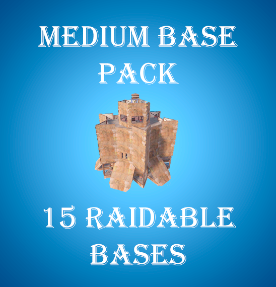 15 Medium Raid Bases