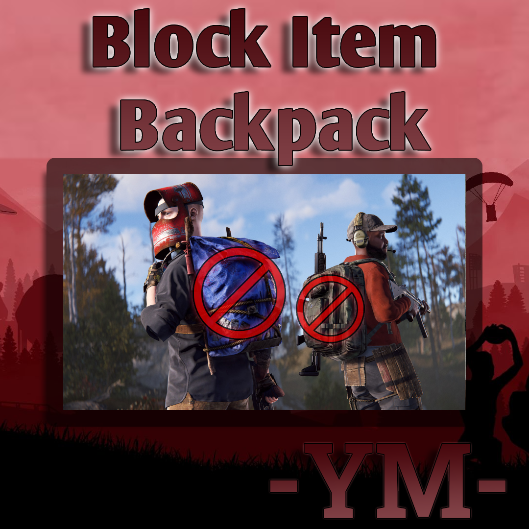 Block Item Backpack