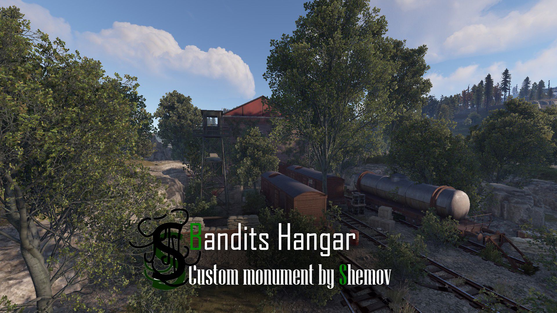 Bandits Hangar | Custom Monument By Shemov