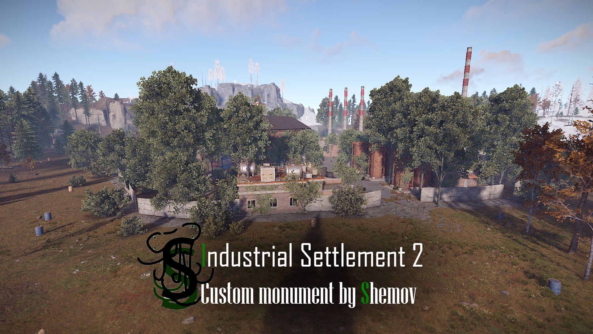 Industrial Settlement 2 | Custom Monument By Shemov