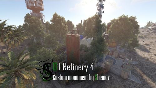 More information about "Oil Refinery 4 | Custom Monument By Shemov"