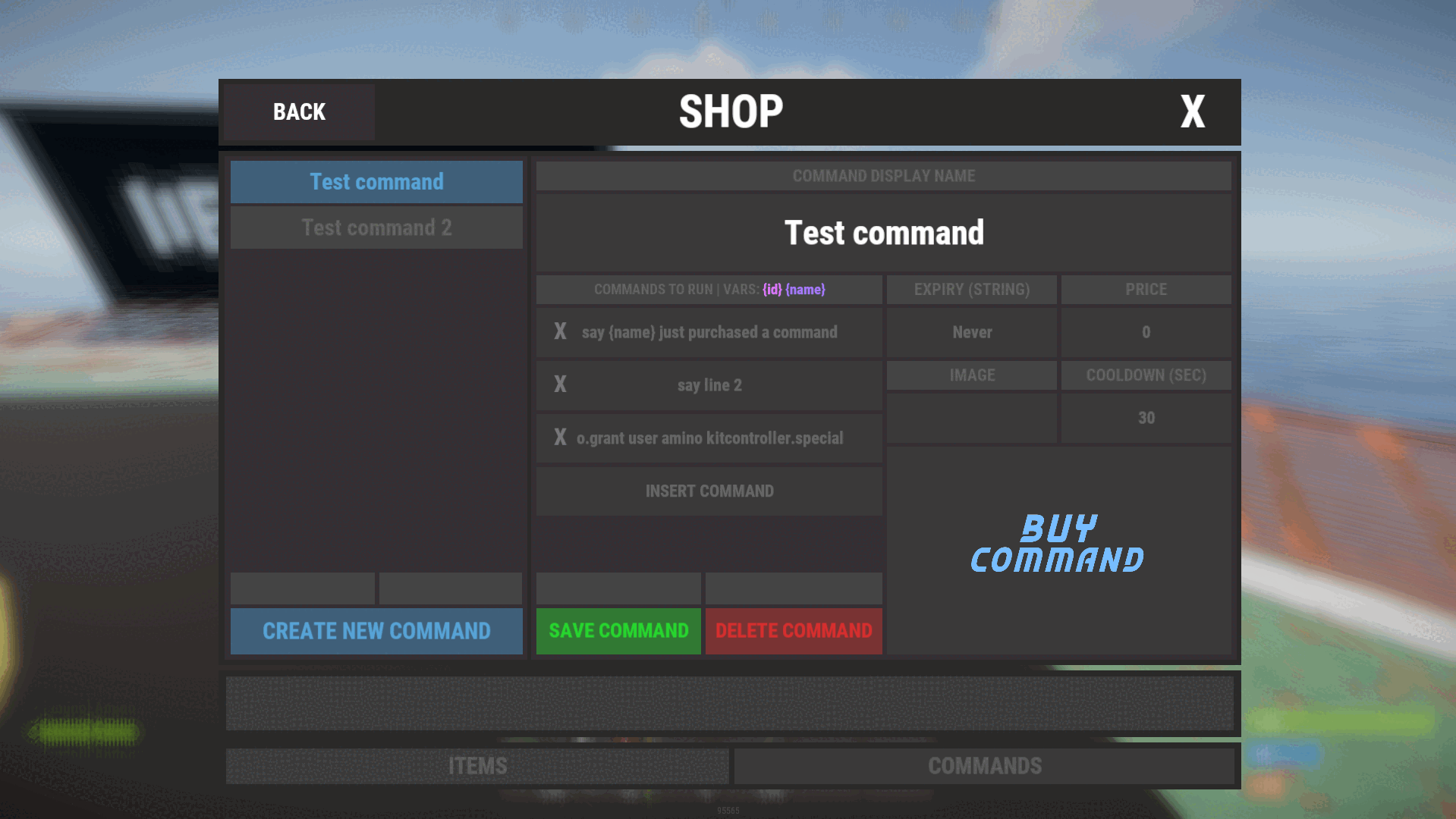 Shop Controller | UI