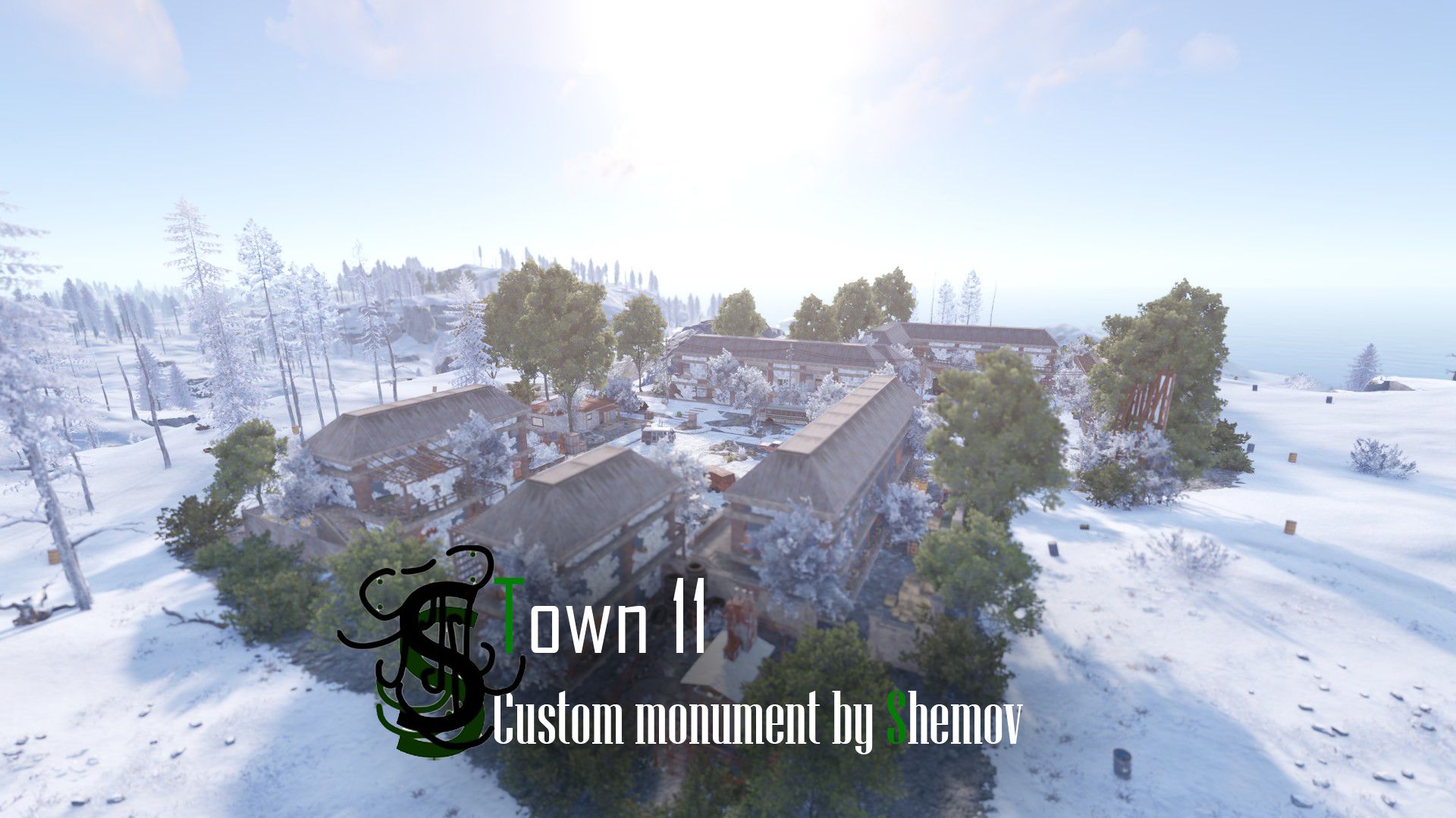 Town 11 | Custom Monument By Shemov