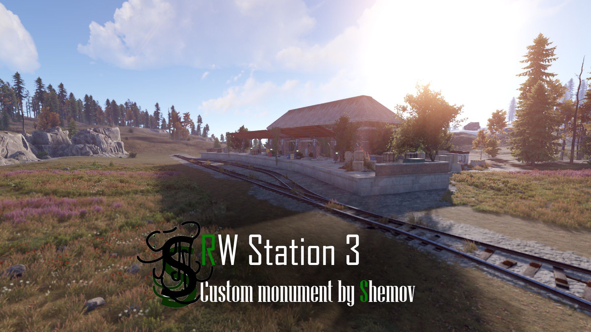 Railway Station 3 | Custom Monument By Shemov