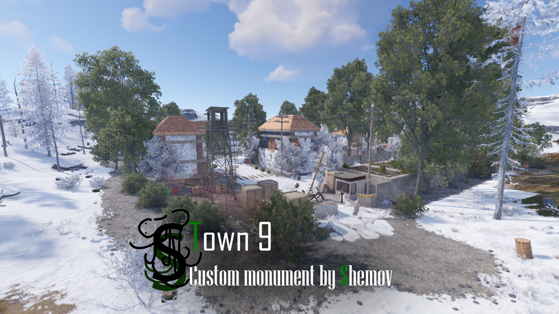 Town 9 | Custom Monument By Shemov