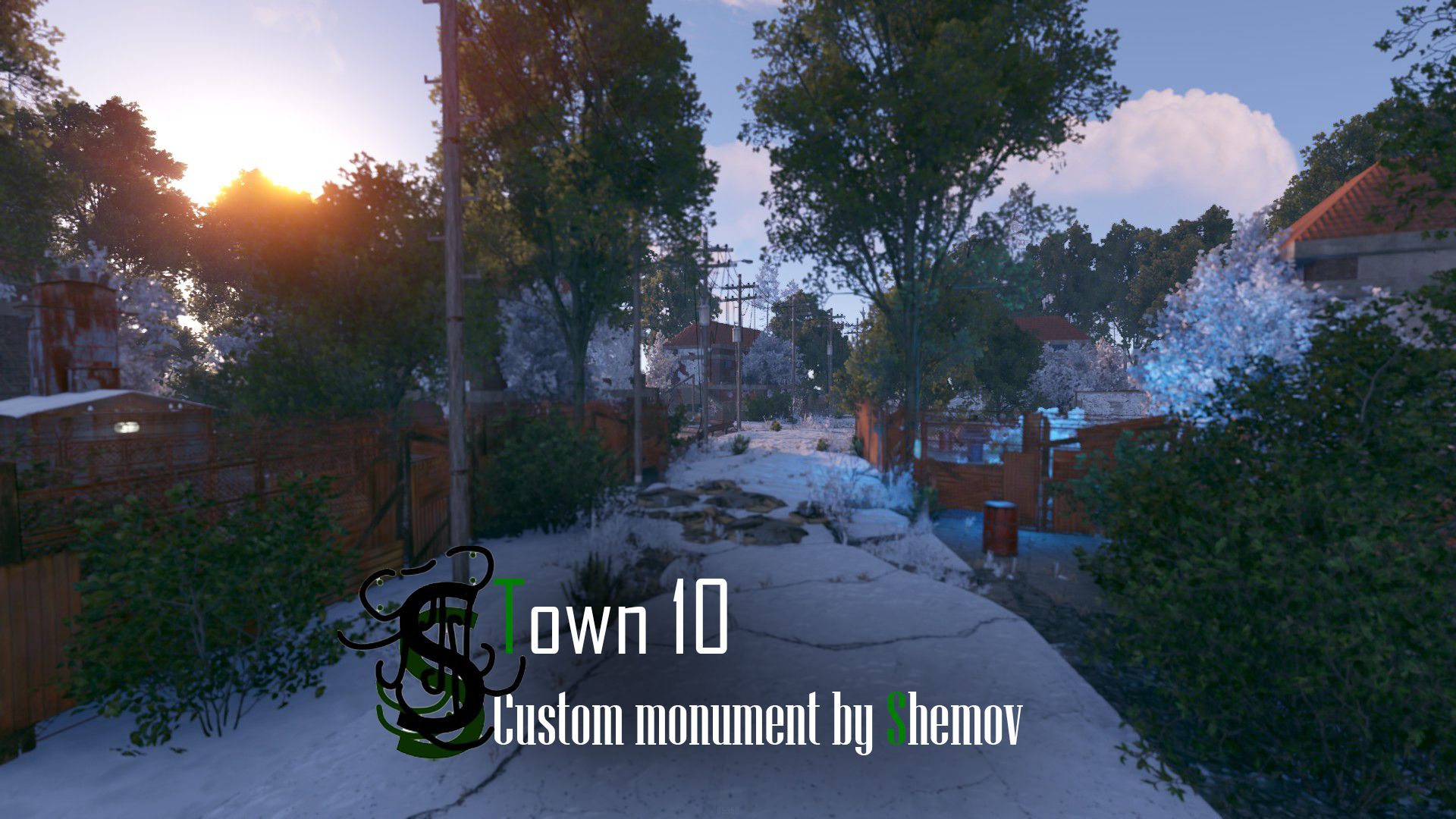 Town 10 | Custom Monument By Shemov