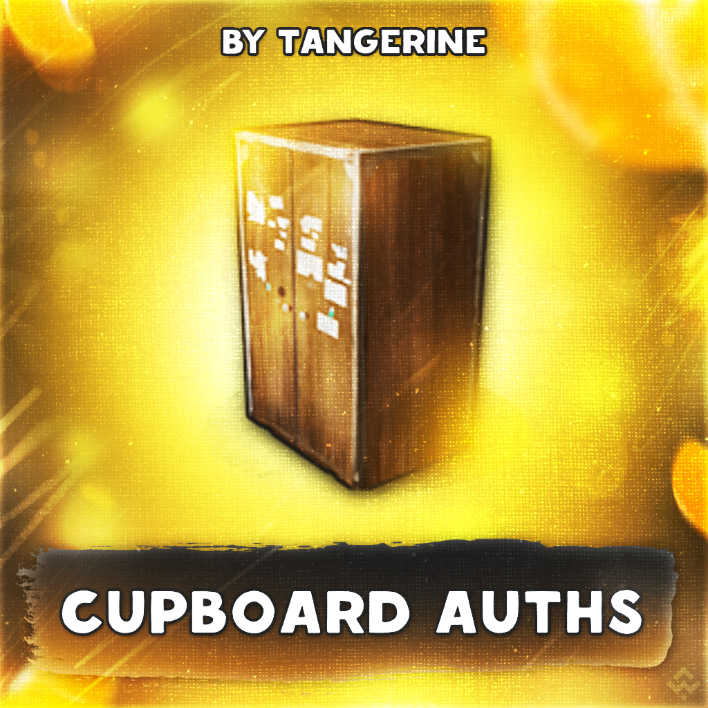 Cupboard auths