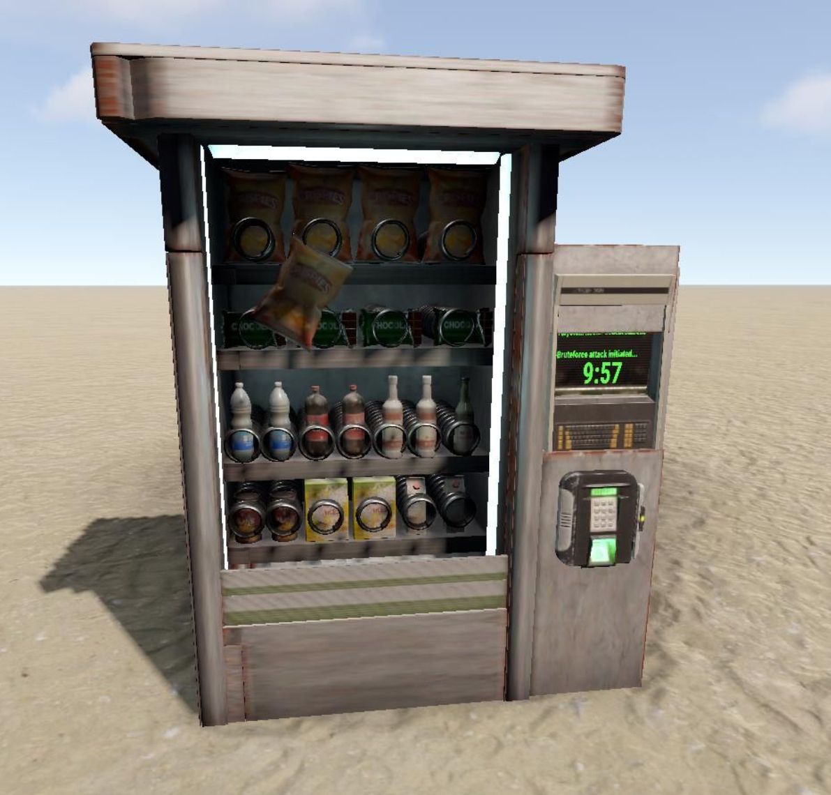 Zero G Vending Machine