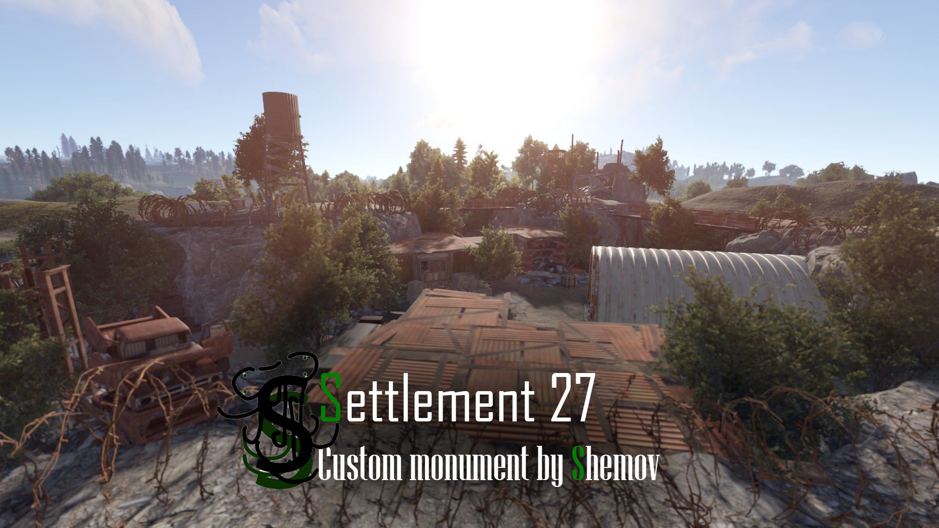 Settlement 27 | Custom Monument By Shemov