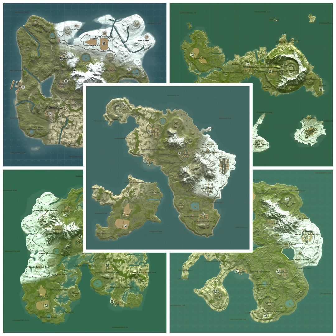 Custom Maps Bundle #1