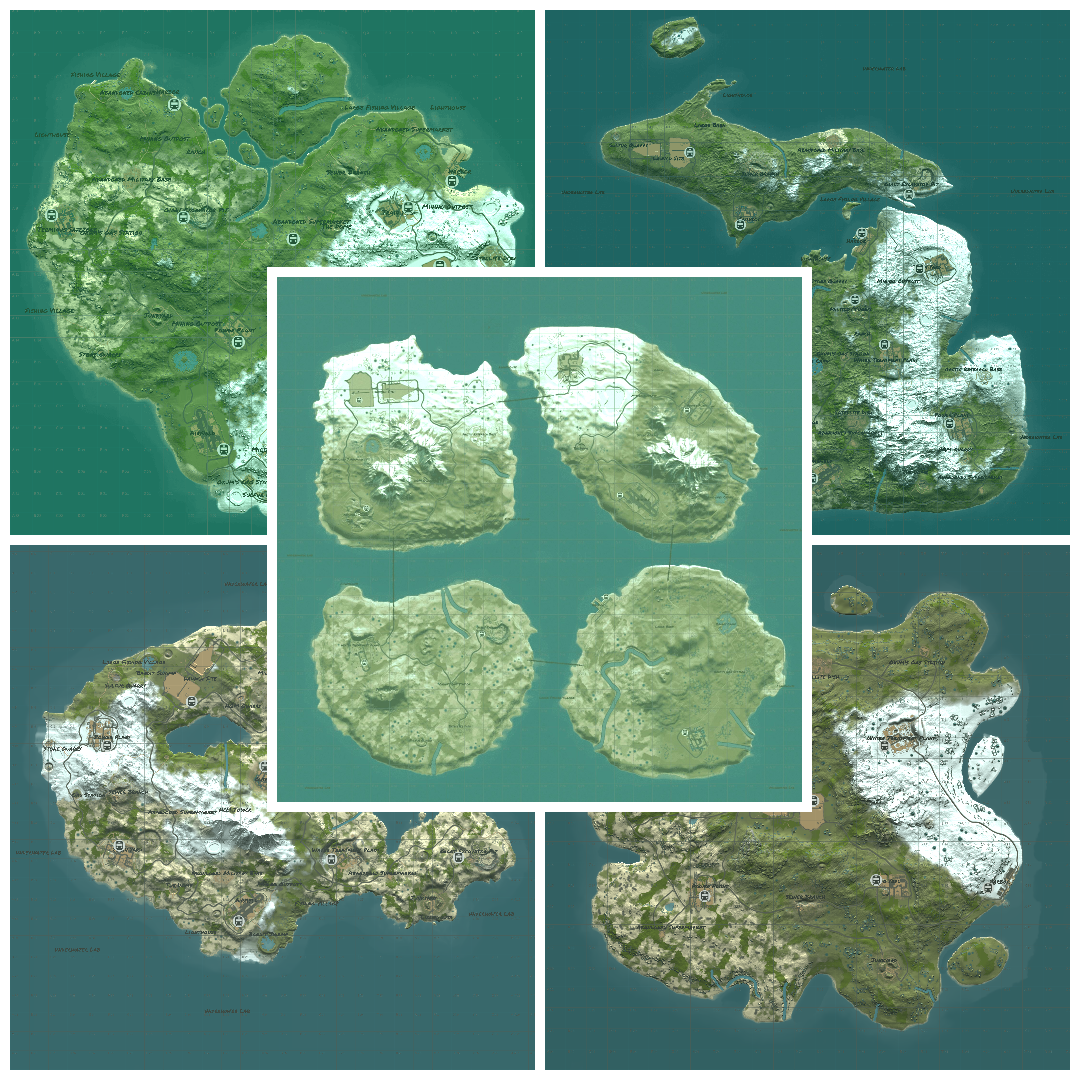 Custom Maps Bundle #4