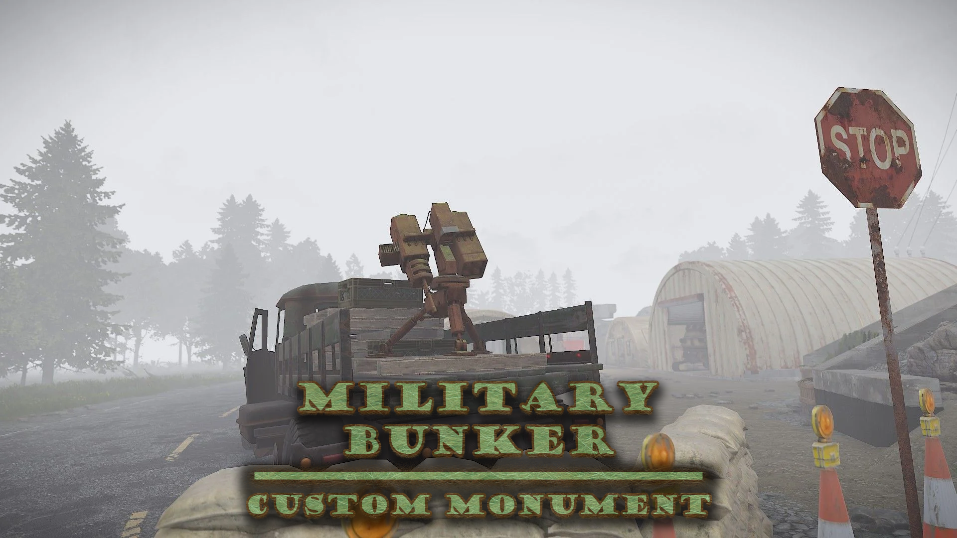 Military Bunker | Custom Monument