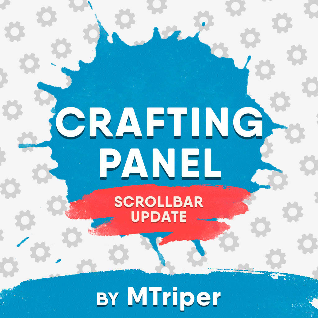 More information about "Crafting Panel"