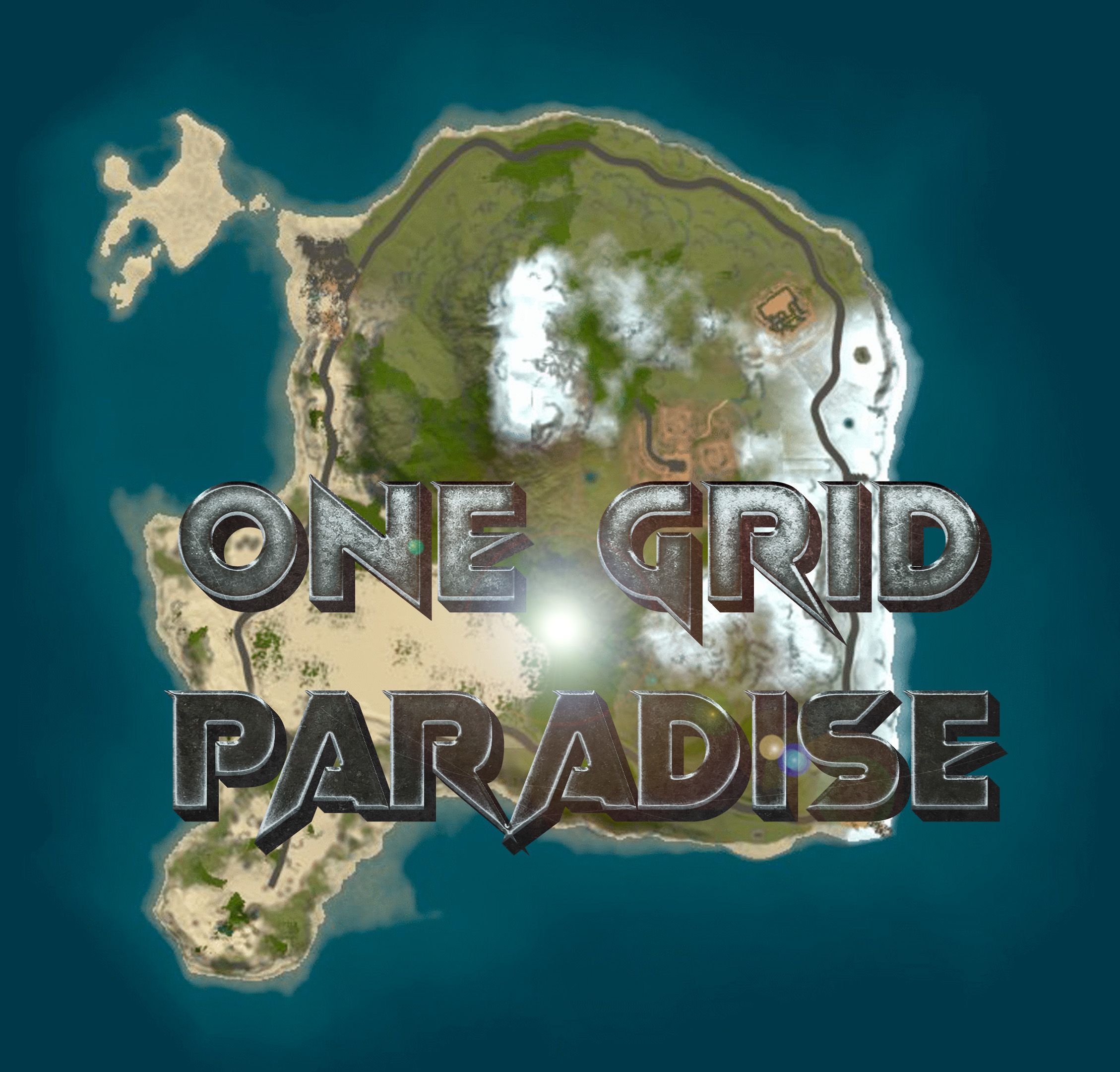 One Grid Paradise 1500 | Custom Small Map by SlayersRust