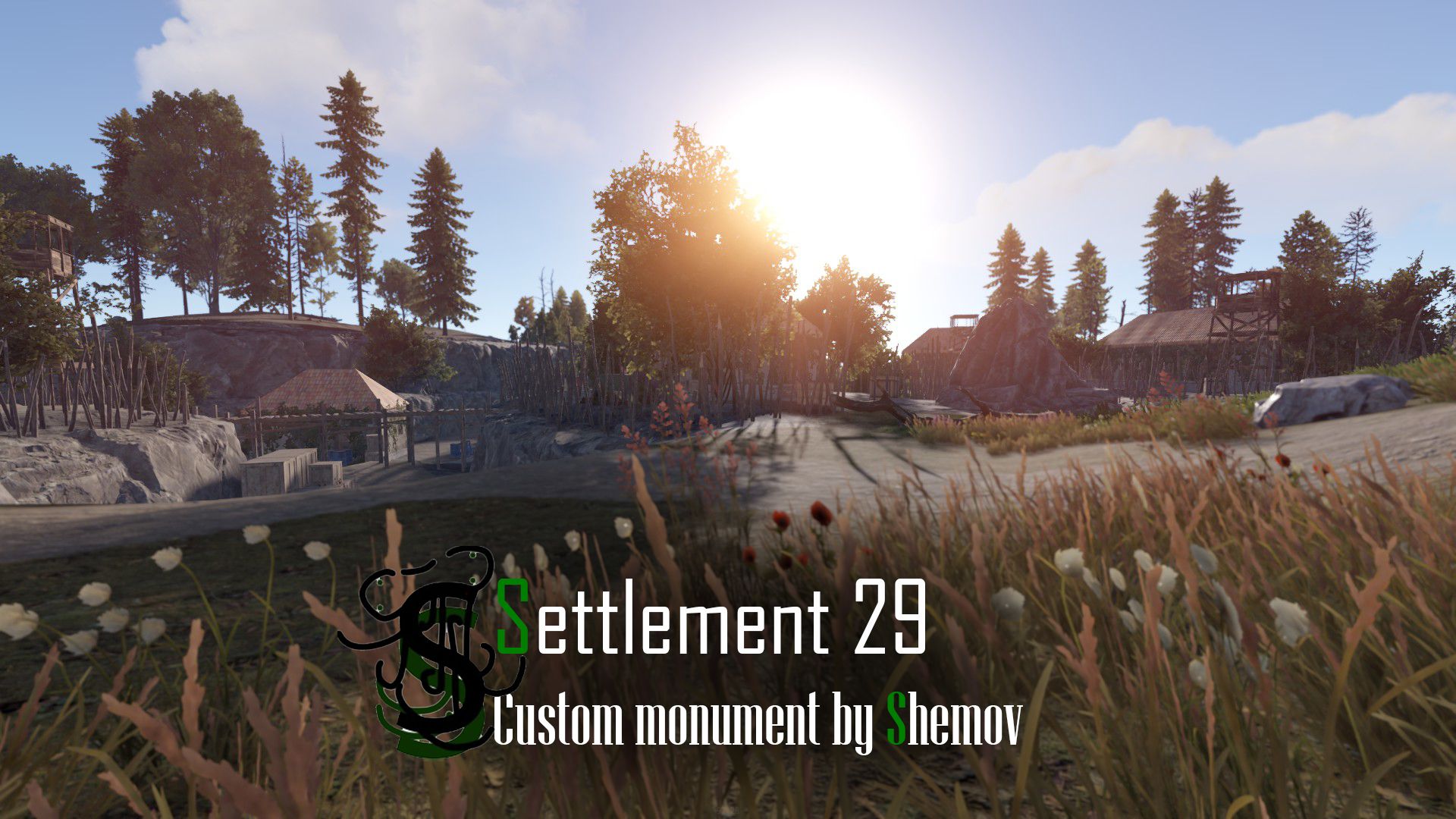 Settlement 29 | Custom Monument By Shemov