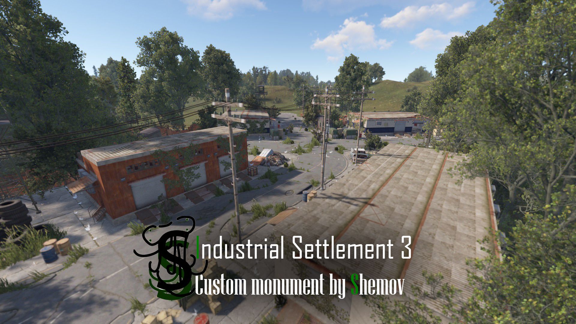 Industrial Settlement 3 | Custom Monument By Shemov