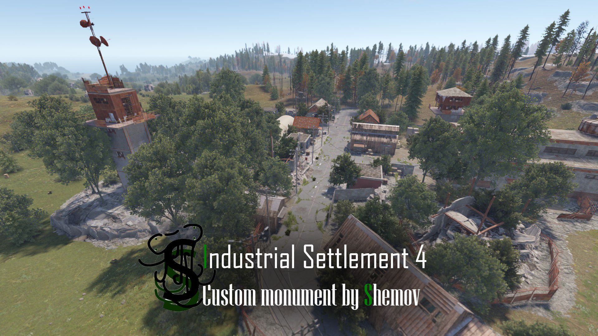 Industrial Settlement 4 | Custom Monument By Shemov