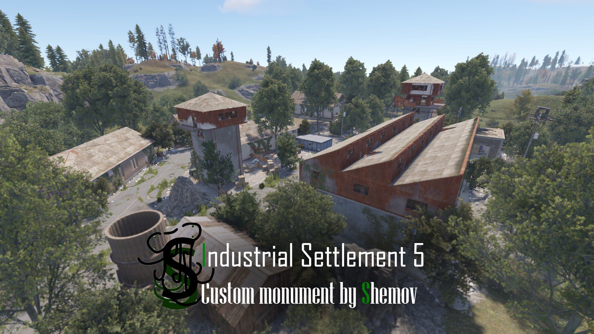 Industrial Settlement 5 | Custom Monument By Shemov