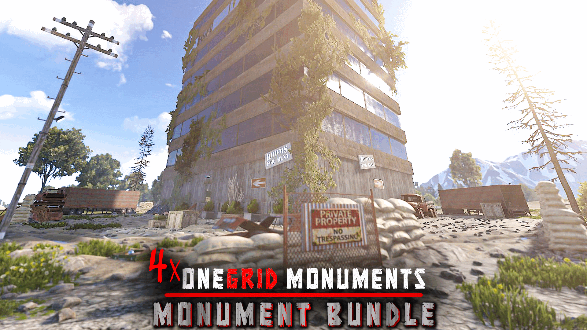 More information about "'ONE GRiD' monuments bundle (4 Pack)"