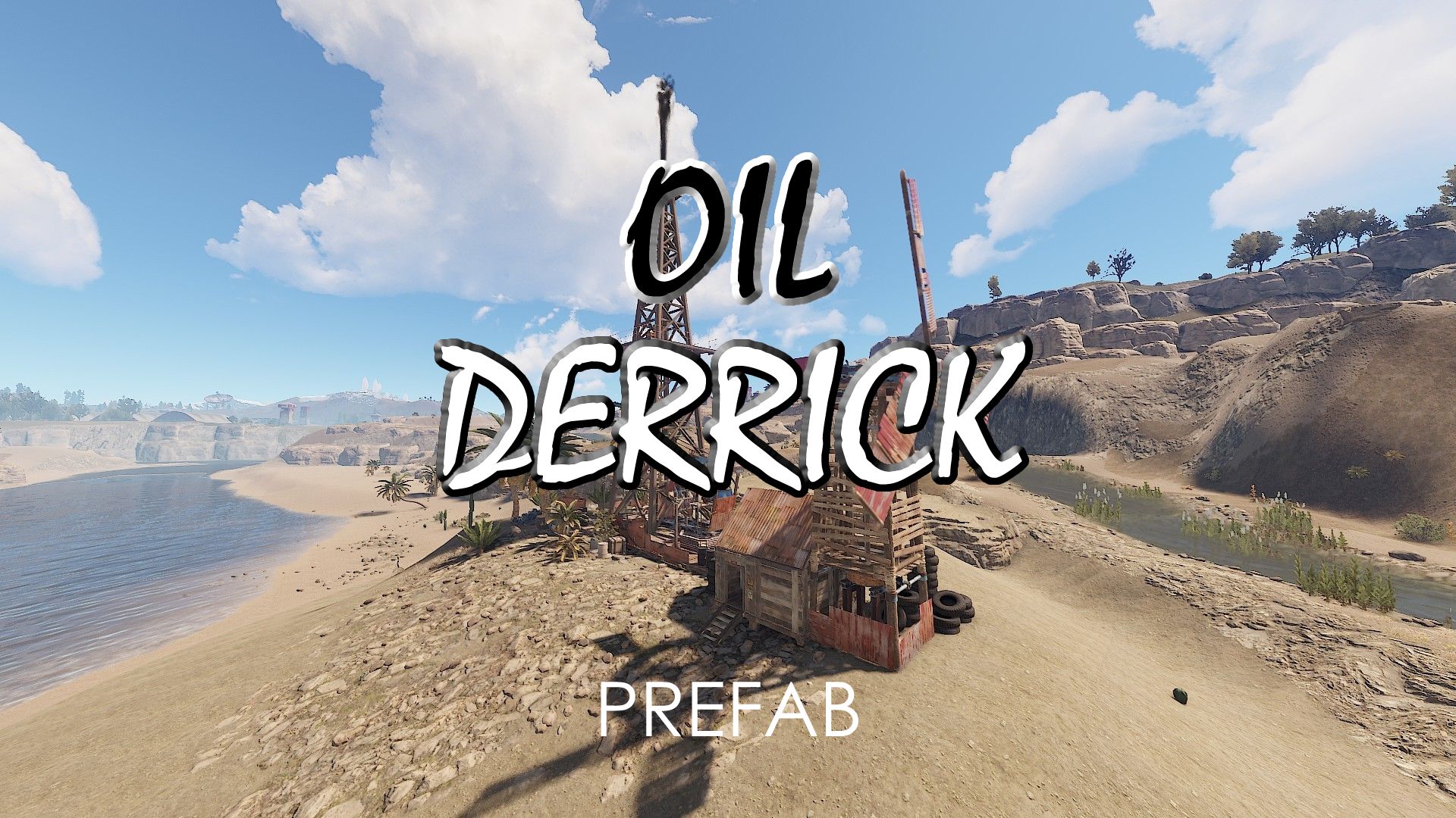 Oil Derrick by Niko