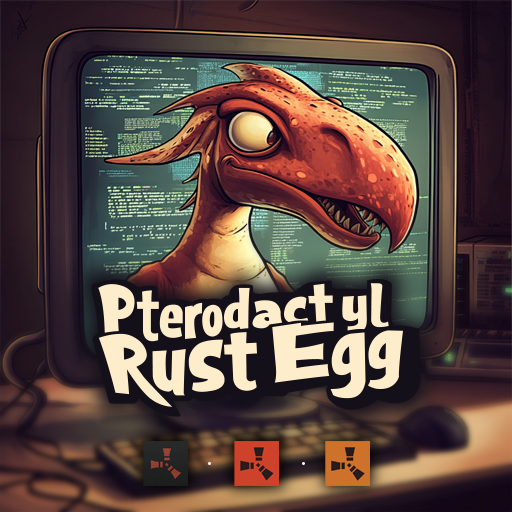 Rust All-in-One Pterodactyl Egg (Oxide/Carbon)