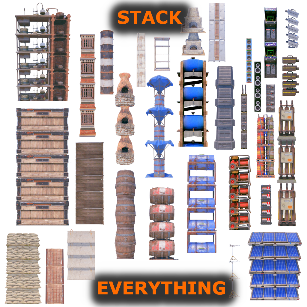 Stack Everything - Stack all entities