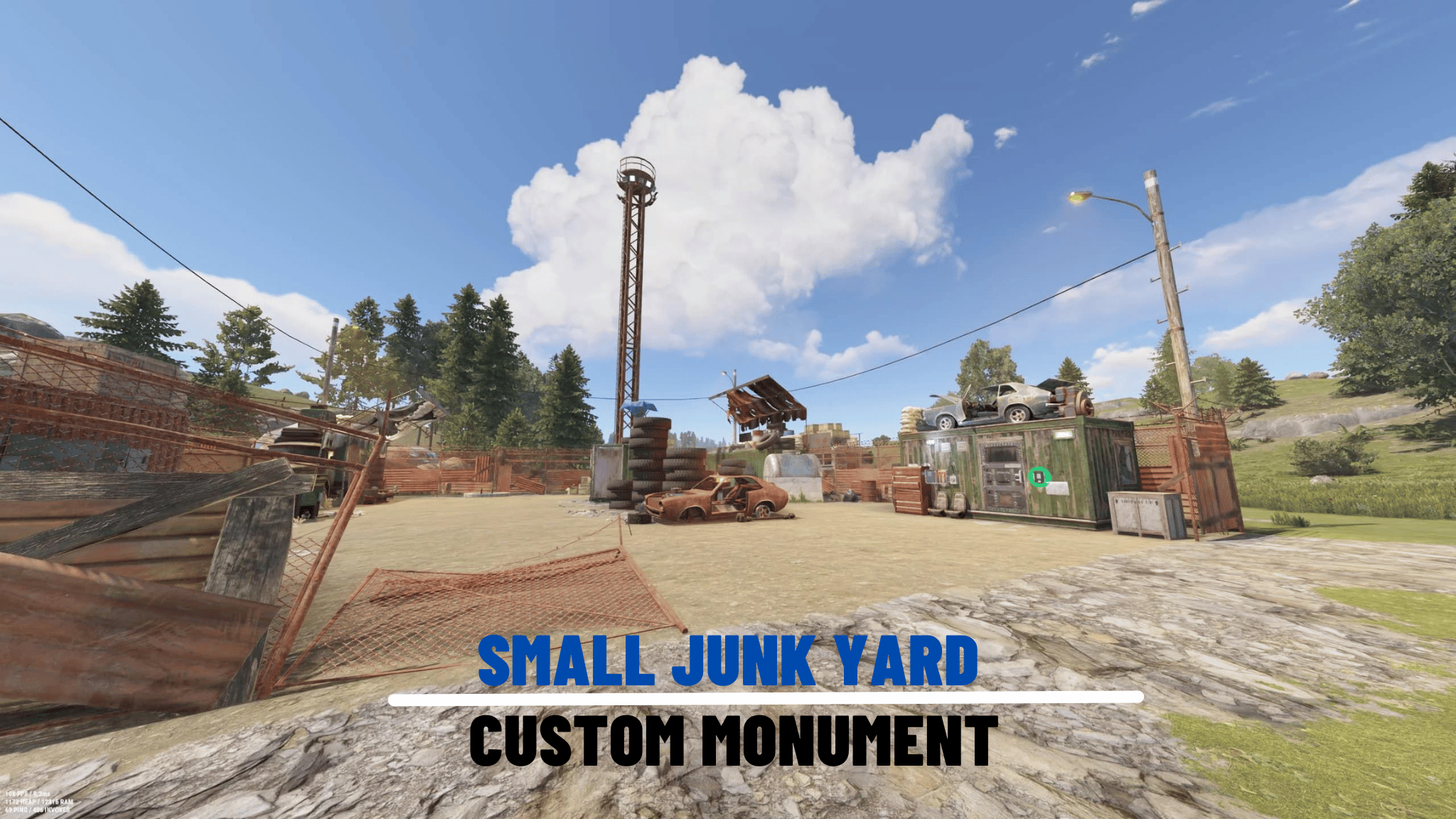 Small Junk Yard | Custom Monument