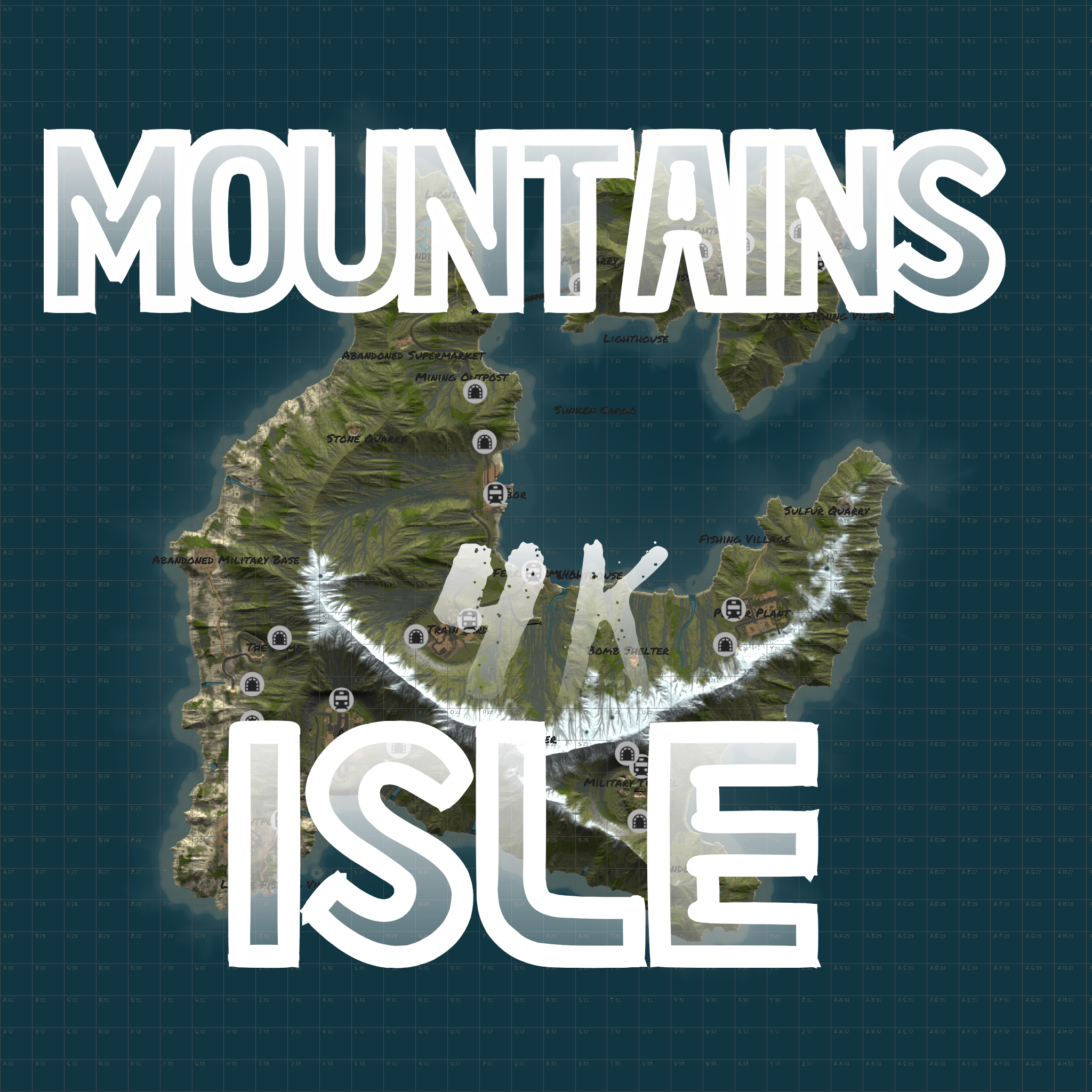 Mountains Isle 4K