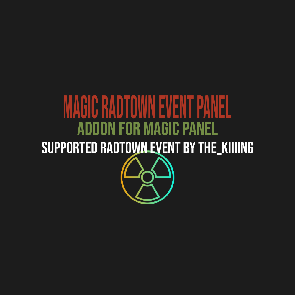 Magic Radtown Event Panel