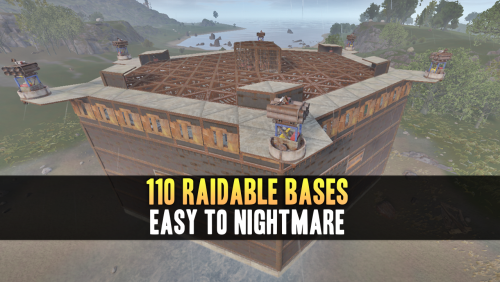 More information about "Raidable Bases Pack (110 Bases)"