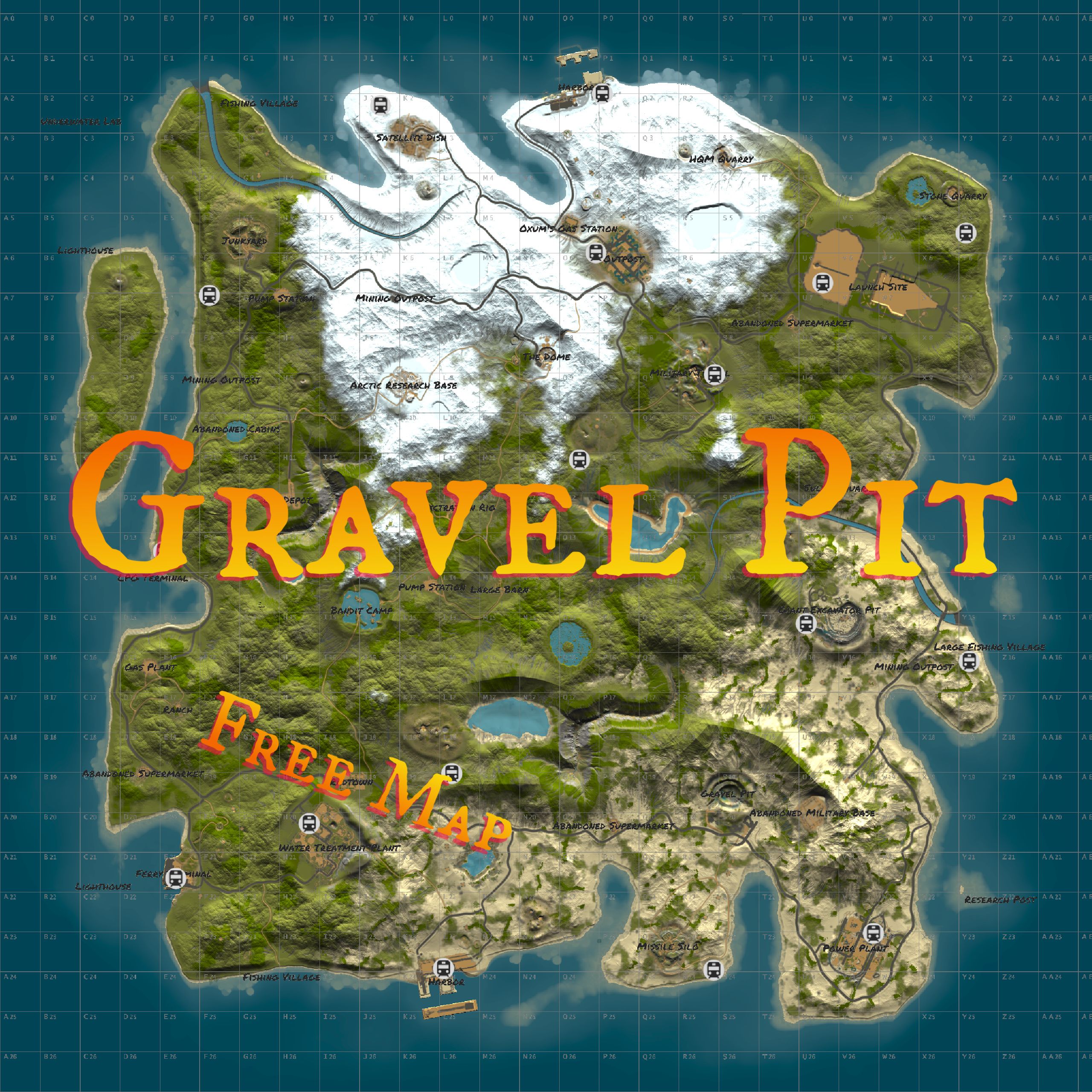 Gravel Pit | Custom Map | FREE