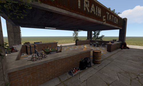 More information about "Small Train Station"