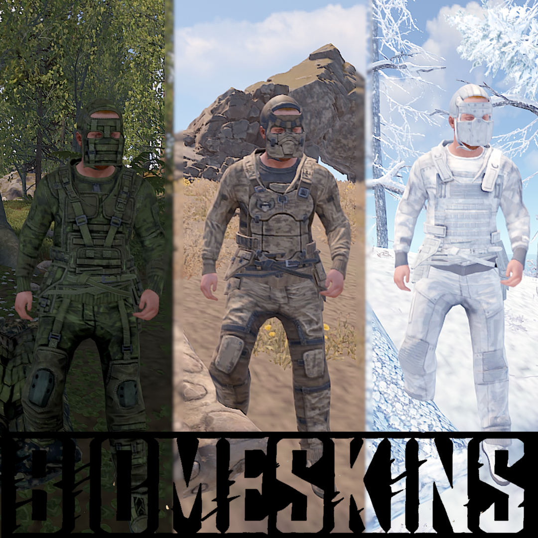 BiomeSkins | Camouflage at its finest!