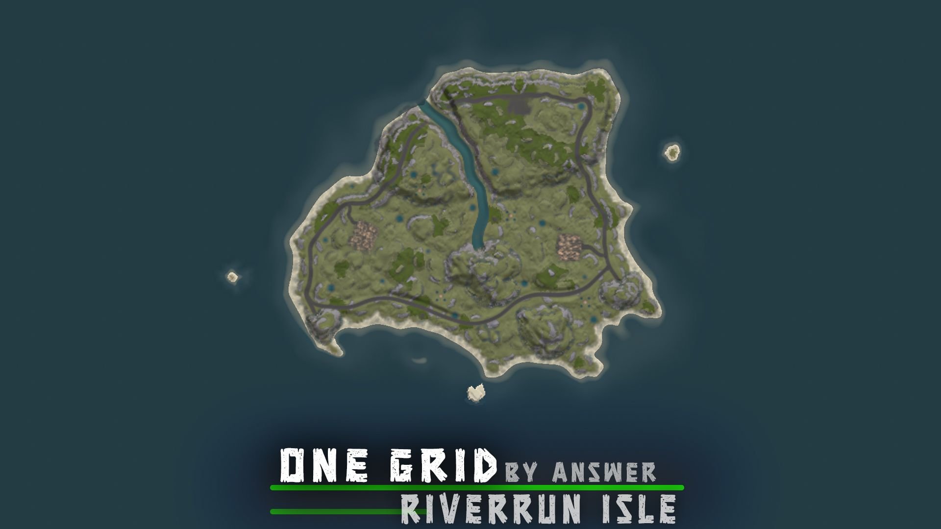 Riverrun Isle: ONE GRiD map