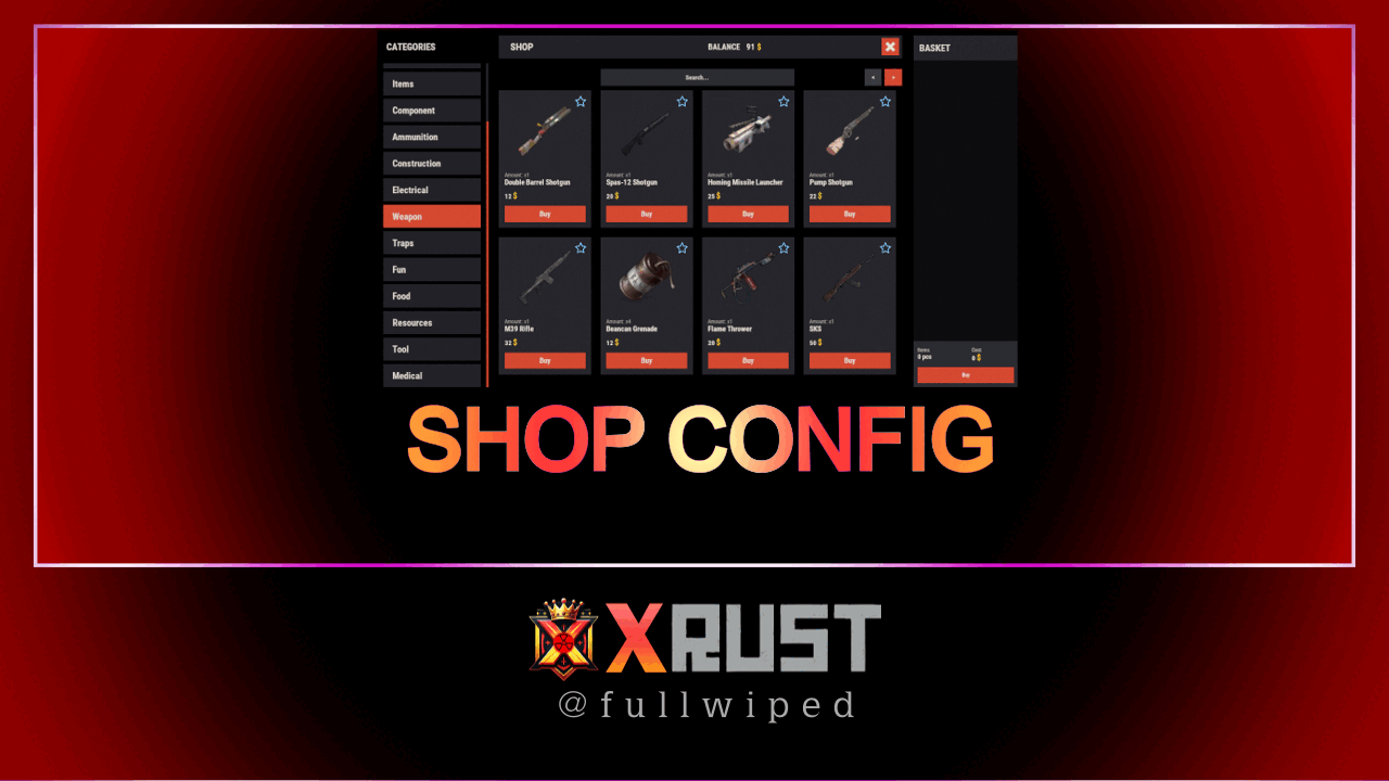 More information about "Shop Config"