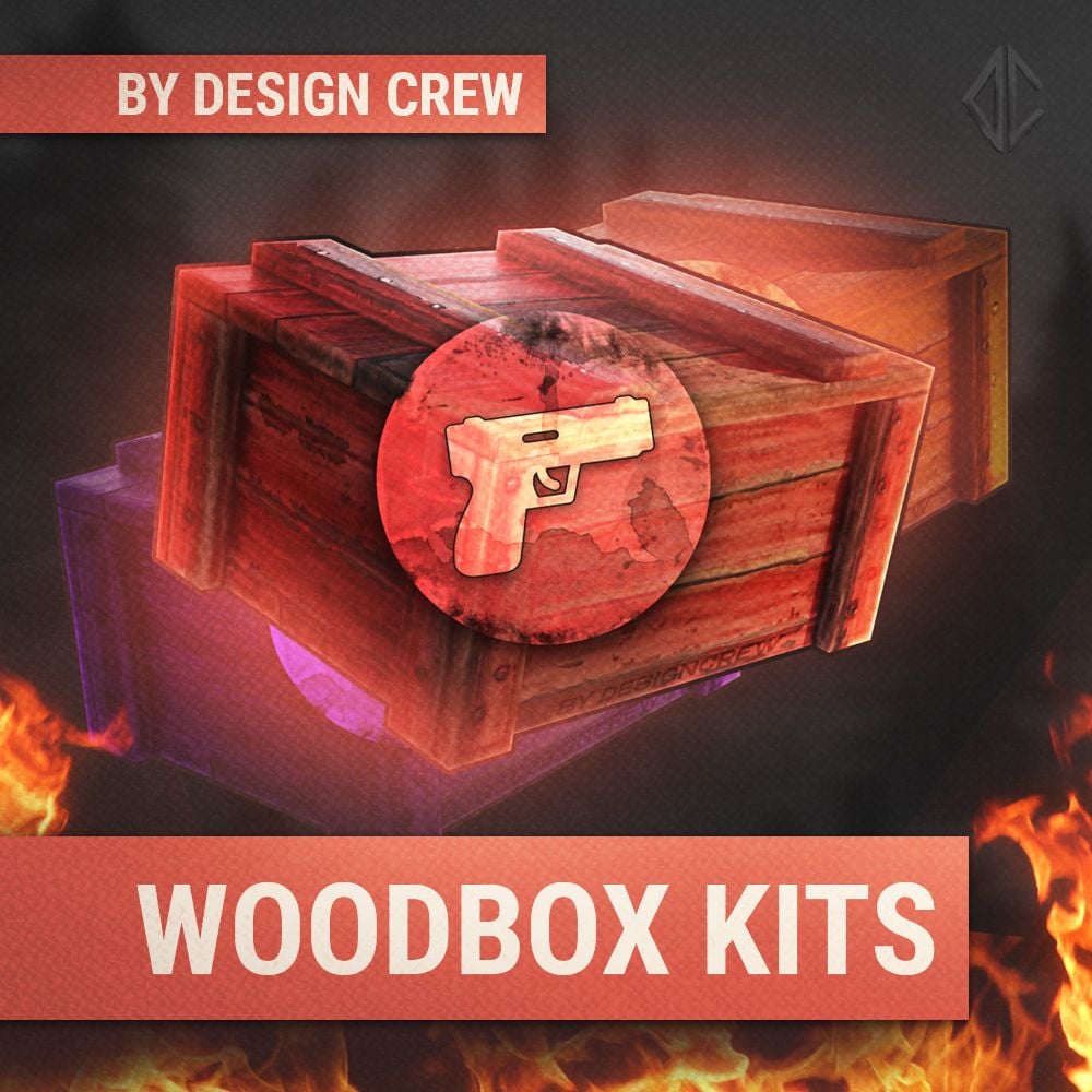 Woodbox Kits Template / PS