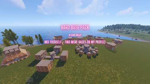 More information about "10 Hard Raidable bases Pack 4"