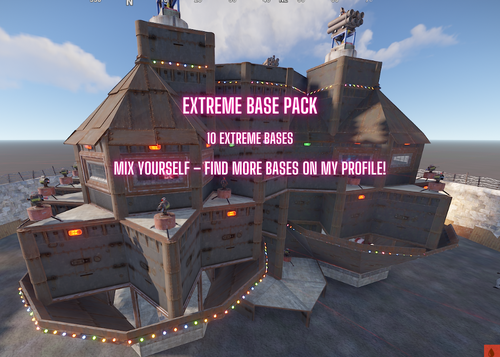 More information about "10 Extreme Raidable Bases Pack 6"