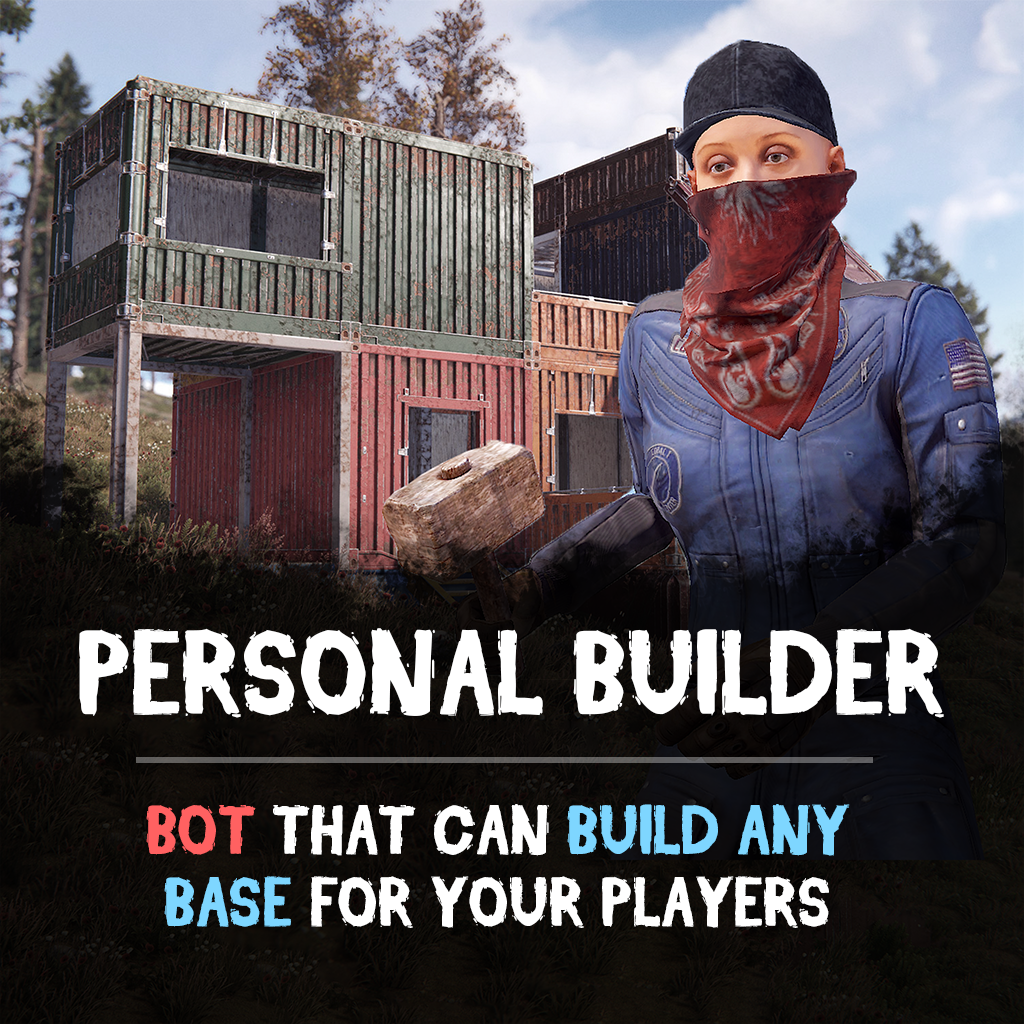 NPC建筑房子-自动建筑-自动建家机器人建家PersonalBuilder-PCI1