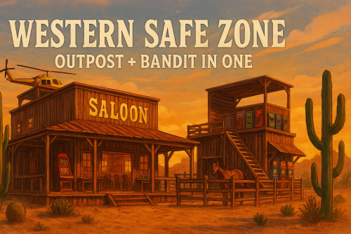 More information about "Western Safe Zone  Outpost + Bandit Combo"
