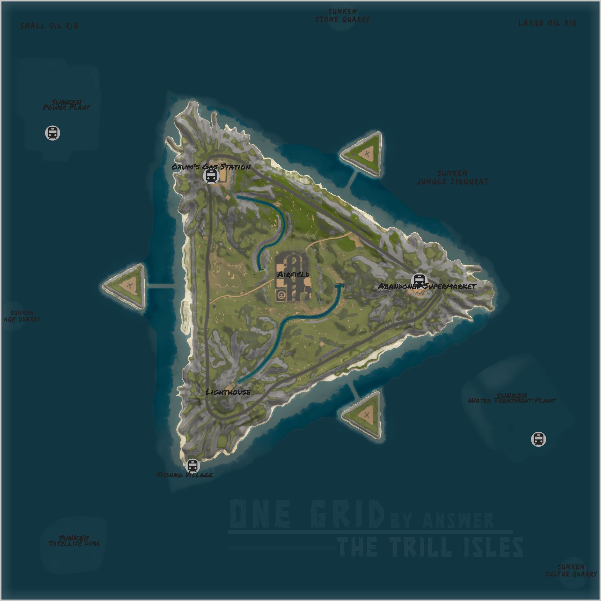 Trill Isles: ONE GRiD map - Maps - Codefling