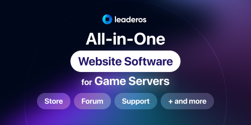 More information about "LEADEROS - Website for Game Servers"