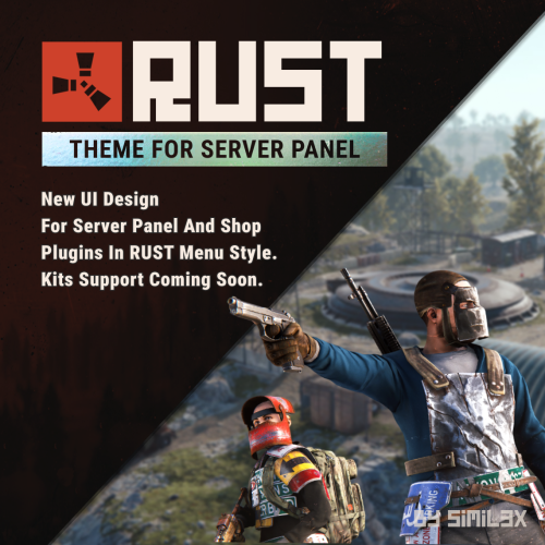 More information about "RUST Theme for Server Panel + Shop"