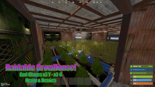 More information about "x3 Raidable Bases (God Clones) Farm"