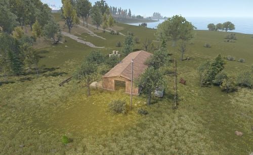 More information about "A small building shed."